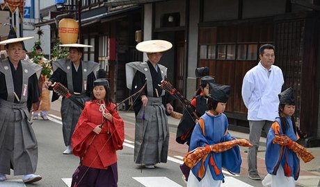 Autumn festival in Takayama